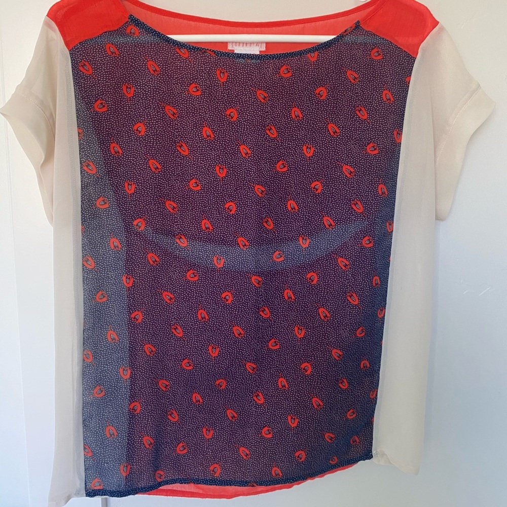 COOPERATIVE sheer shirt